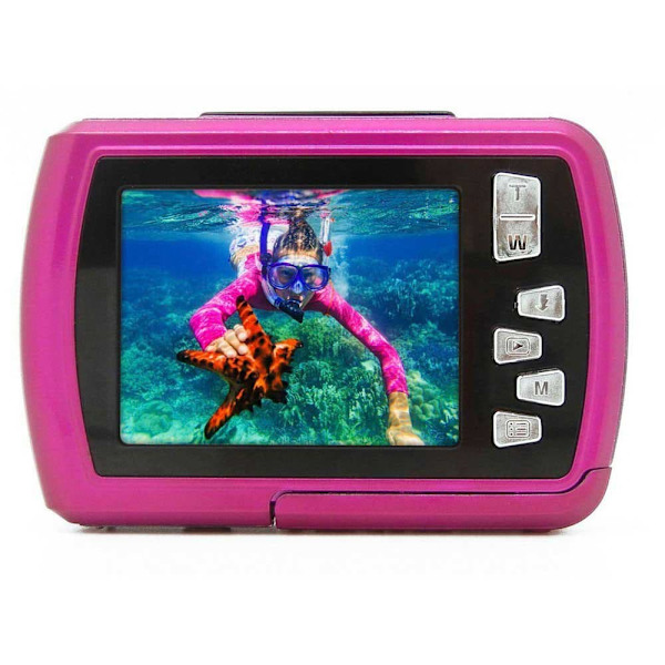 Easypix Kompakt Kamera Aquapix W2024 Splash Rosa