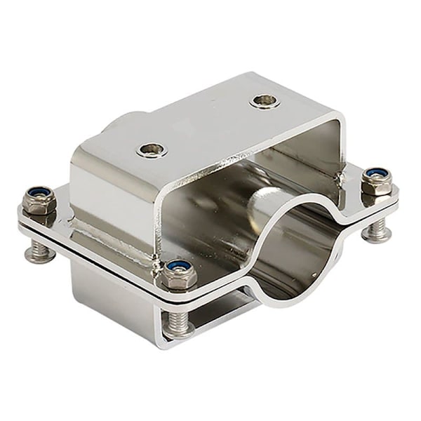 Seanox Dobbelt Skinnemonteret Adapter I Rustfrit Stål 36-50 Mm Søvfarvet