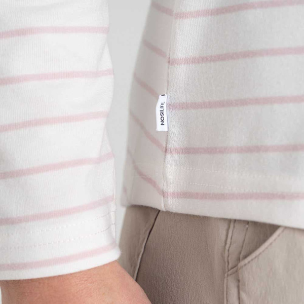 Craghoppers Långärmad T-shirt Nosilife Akona Beige 42 Kvinna