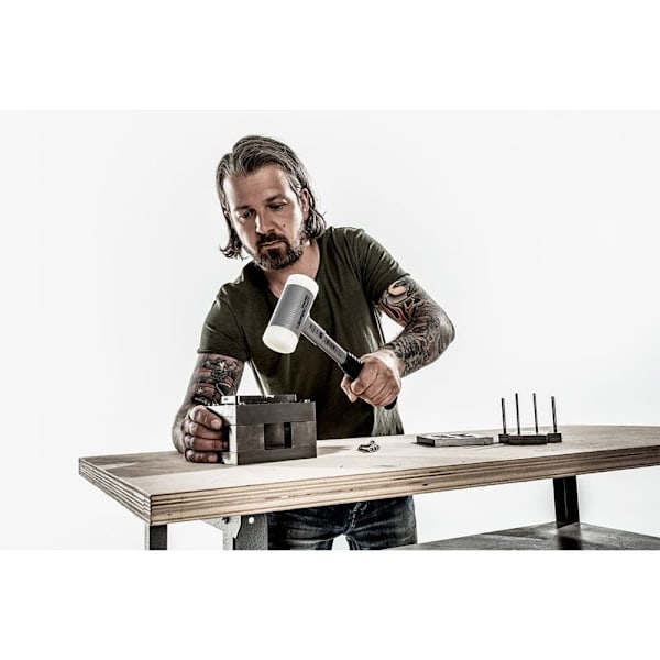 Halder Supercraft-metallikahvainen Anti-rebound-vasara 70 Mm