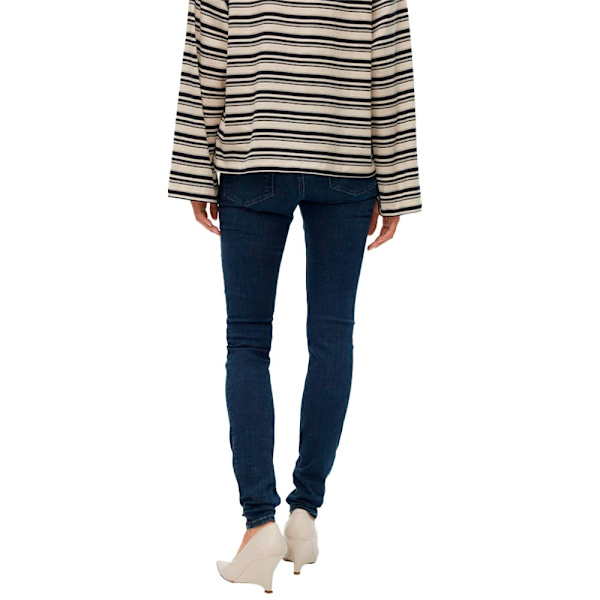 Vero Moda Lux Slim Ri392 Jeans Blå S / 32 Kvinde