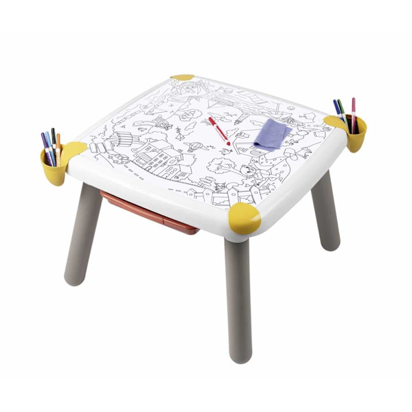 Smoby Kreativt Bord Med Tillbehör