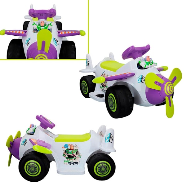 Kiddisland Ride-on Walker Disney Junior Toy Story 4 Buzz Light Year Flerfärgad 18 Months - 3 Years