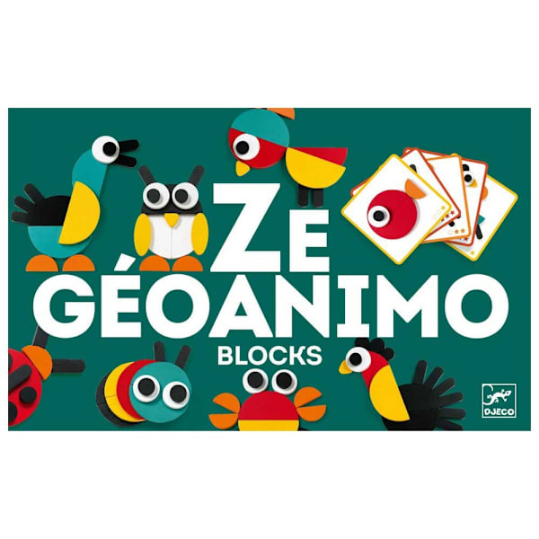 Djeco Geoanimo-rakennuspeli