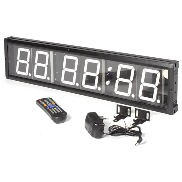 Olive Cifferintervaltimer 6 Sort 71 x 16 x 4 cm