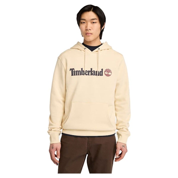 Timberland Kennebec River Linear Logo Huvtröja Beige 2XL Man