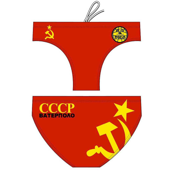 Turbo Uimahousut Cccp Punainen XL Mies
