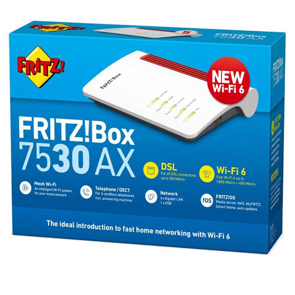 Fritz Router Box 7530 Ax Hvid