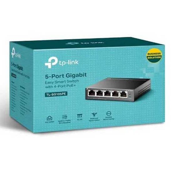 Tp-link Ports Hub Switch Tl-sg105pe 5 Sort