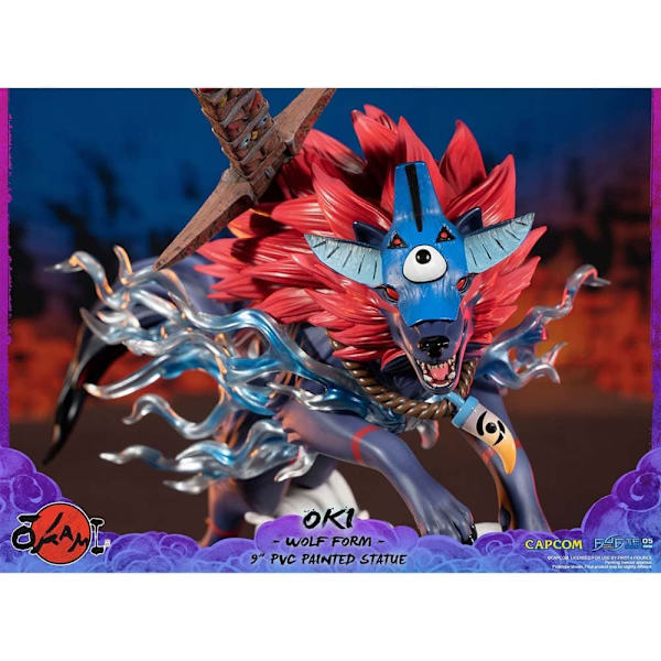 First 4 Figures Wolf Form Standard Edition Okami Oki Monivärinen