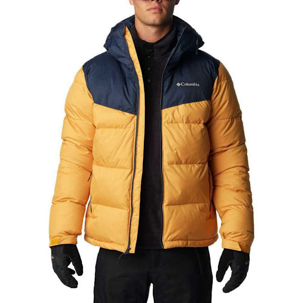 Columbia Regnjakke Med Fuld Lynlås Iceline Ridge™ Gul,Blå L Mand