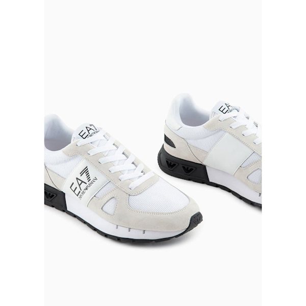Ea7 Emporio Armani New Retrorunning Skor Beige EU 39 1/3 Man