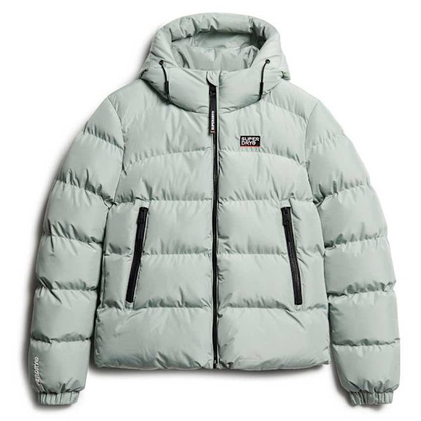 Superdry Sports Jacka Grå M Kvinna
