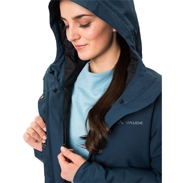 Vaude Bike Cyclist Padded Ii Parka Blå 34 Kvinna