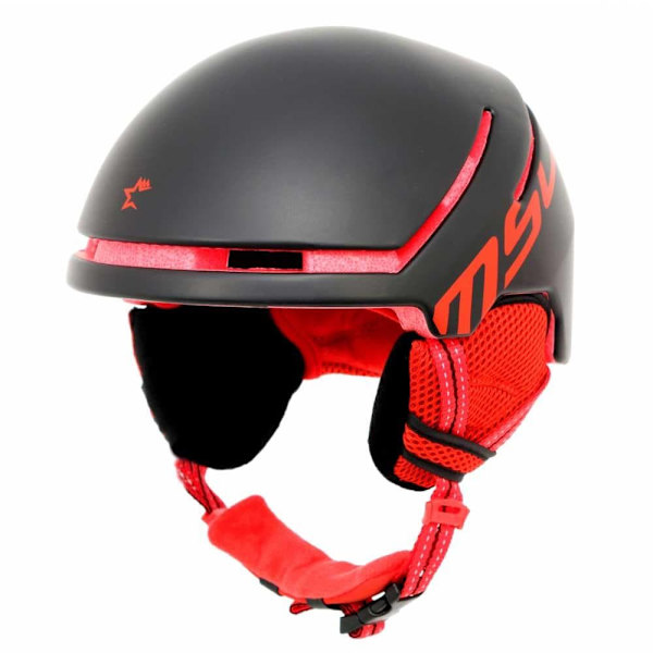 Msc Hjälm Snow Inmold Svart S-M