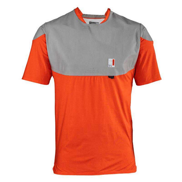 Leatt Lyhythihainen Jersey Mtb Allmtn 3.0 Oranssi,Harmaa XL Mies