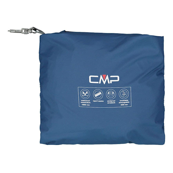 Cmp Jacka Zip Hood Blå L Man