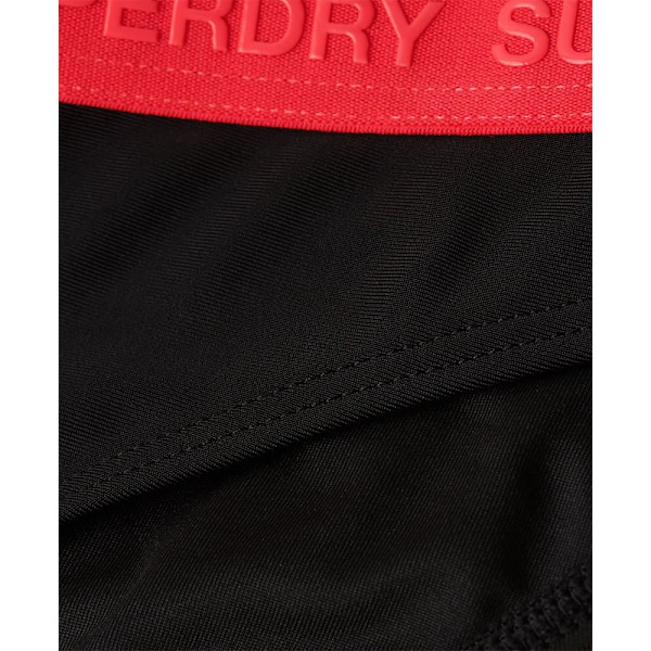 Superdry Elastic Classic Bikinitrusser Sort XL Kvinde