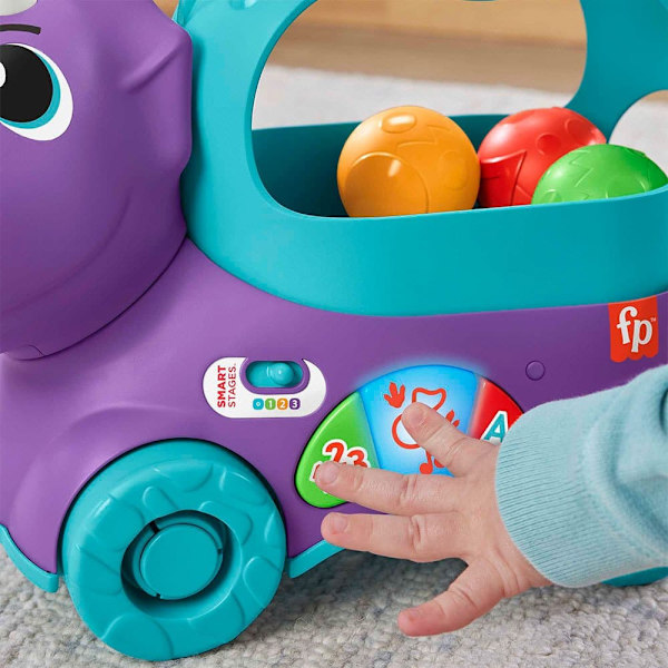 Fisher Price Træk Toy Dinosaur Educational Game Gylden
