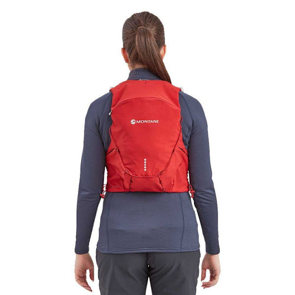 Montane Hydreringsväst Gecko Vp 12+ Röd L