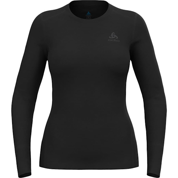 Odlo Merino 200 Langærmet Baselayer Sort XS Kvinde