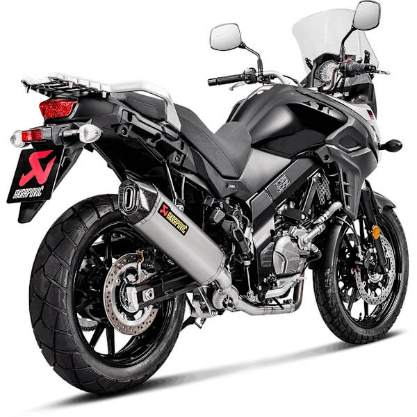 Akrapovic Full Line System Racing Steel&titanium V-strom 650 Ref:s-s6r9-wt Silver