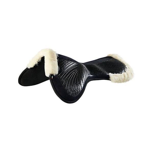 Acavallo Mf-s Jccs-s Cw-cs Gel Grip Mocka Utskuren Konstgjord Fårskinn Sadelpad