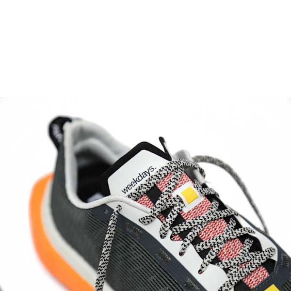 4t2 Løbe Skoe Weekdays Orange,Sort EU 42 Mand