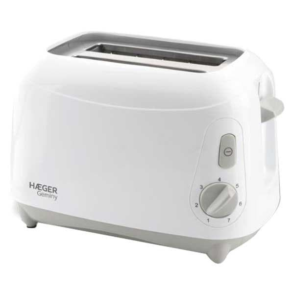 Haeger Geminy Brødrister Transparent One Size / EU Plug