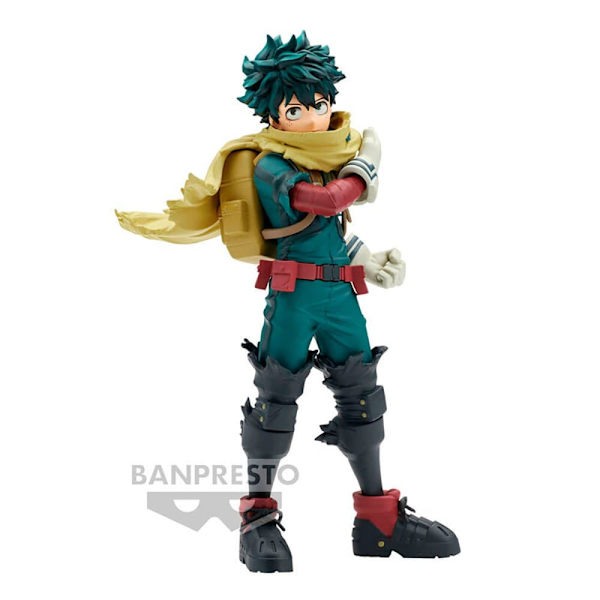 Banpresto Figur Izuku Midoriya Age Of Heroes My Hero Academia 16 Cm Blå