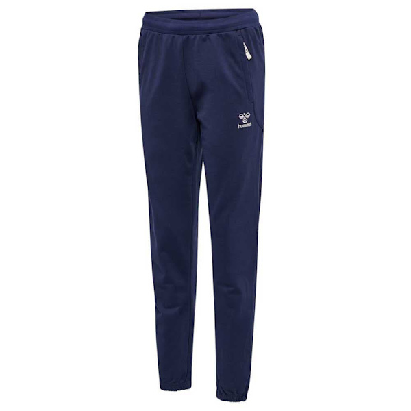 Hummel Byxor Move Grid Cotton Blå XL Kvinna