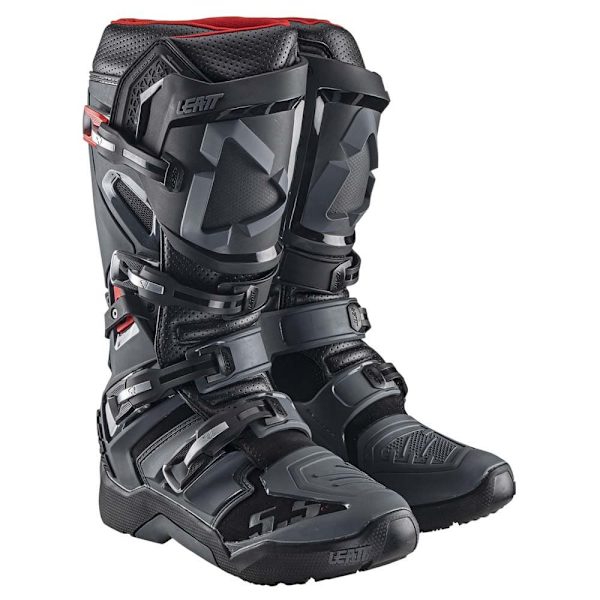 Leatt Flexlock 5.5 Offroad-støvler Sort,Grå EU 45 1/2 Mand