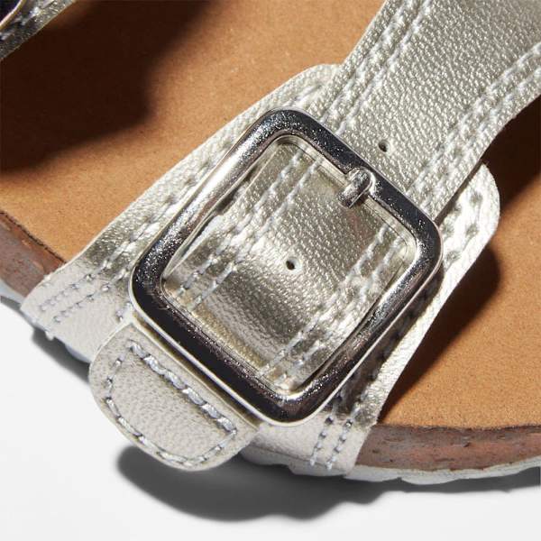 Timberland Castle Island 2 Strap Sandaler För Småbarn Vit EU 22 Pojke