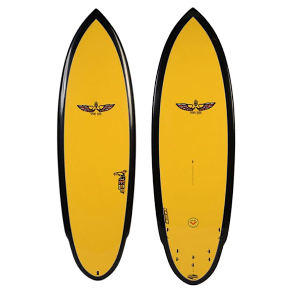 Boardworks Surffilauta Von Sol Shadow 5´9´´ Keltainen 175.3 cm