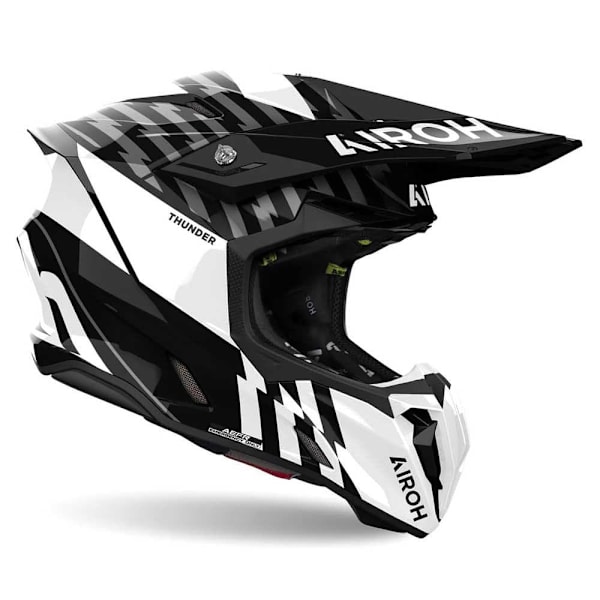 Airoh Motocross Hjelm Twist Iii Thunder Sort 2XL