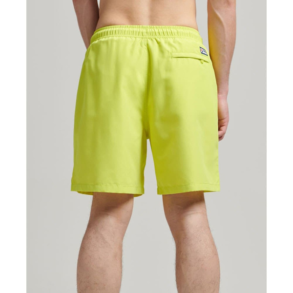 Superdry Simma Kort Code Applque 19inch Grönt S Man
