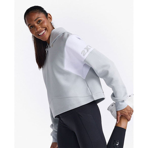2xu Form Splejset Crop Hættetrøje  XS Kvinde