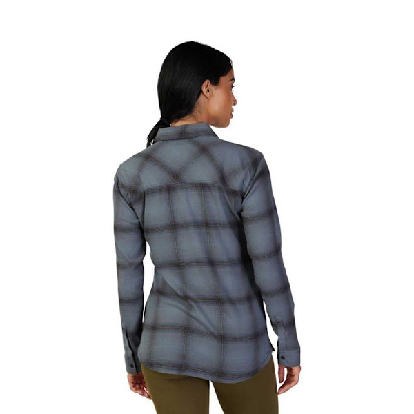 Fox Racing Lfs Survivalist Stretch Pitkähihainen Kauluspaita Sininen XS Nainen