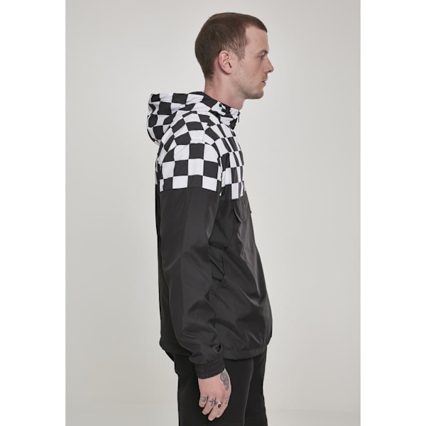 Urban Classics Blok Pull Over Parka Sort M Mand