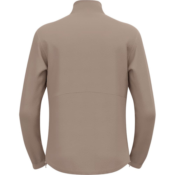 Odlo Essential 365 High Pile Fleecejakke Med Halv Lynlås Beige L Mand