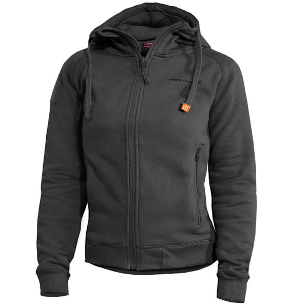 Pentagon Sweatshirt Med Fuld Lynlås Aphrodite Sort S