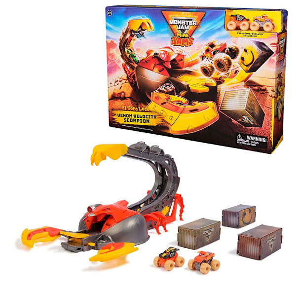 Spin Master Monster Jam Mini Skorpionlegesæt Orange