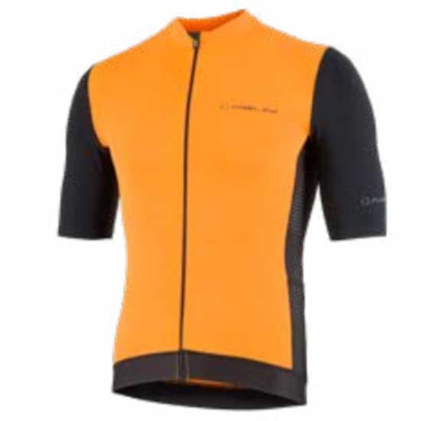 Nalini Kortærmet Jersey New Sun Block Orange M Mand