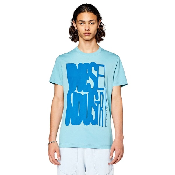 Diesel Kortärmad T-shirt Diegor K66 Blå L Man
