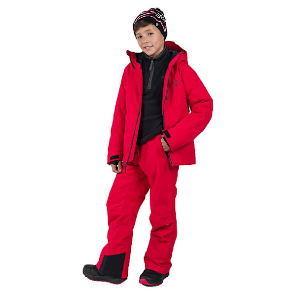 Rossignol Strawpile Fleece Med Halv Dragkedja Svart 12 Years