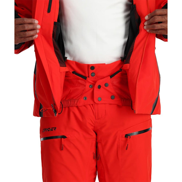 Spyder Jacka Titan Röd S Man