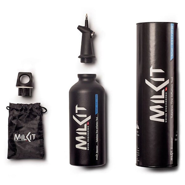 Milkit Tubeless Booster Tire 0.60l Co2-patron Sort