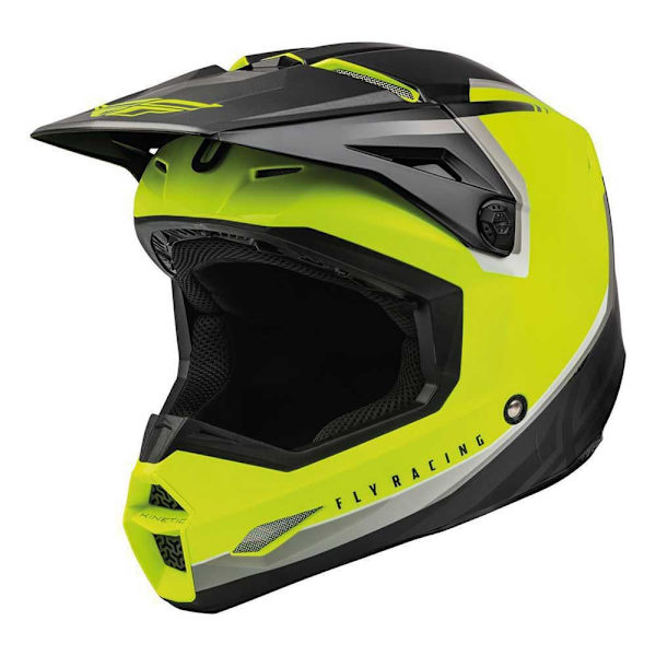 Fly Motocross Hjelm Ece Kinetic Drift Gul S