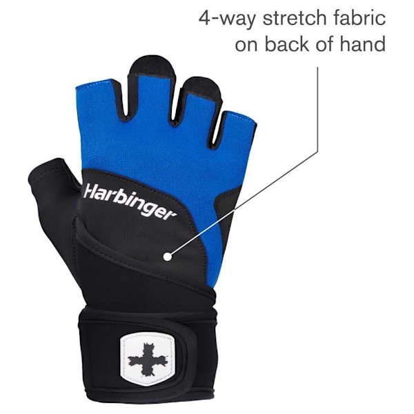 Harbinger Träningshandskar Training Grip Ww 2.0 Blå S