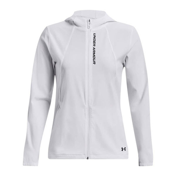 Under Armour Jakke Outrun The Storm Hvid M Kvinde